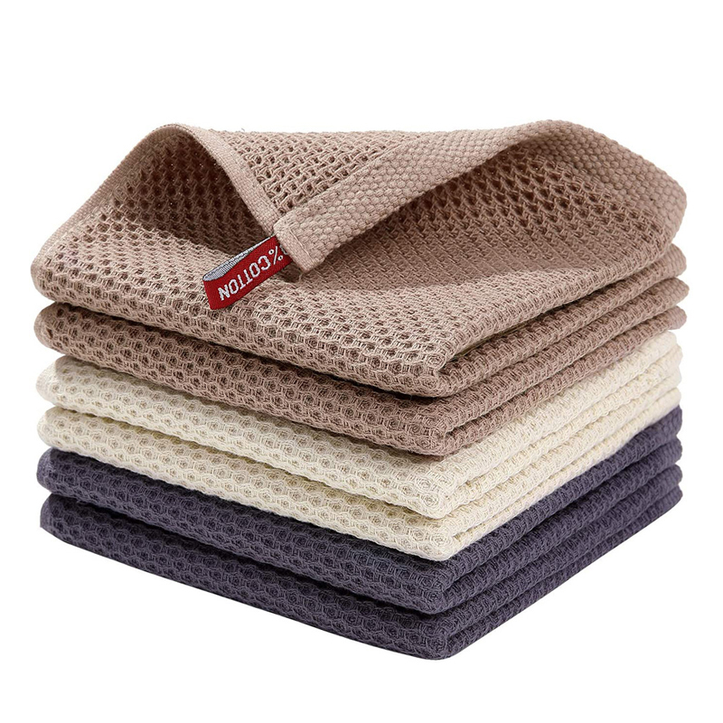 Home Textiles Face Towel - منشفة قطن لينة ماصة قماش الأطباق