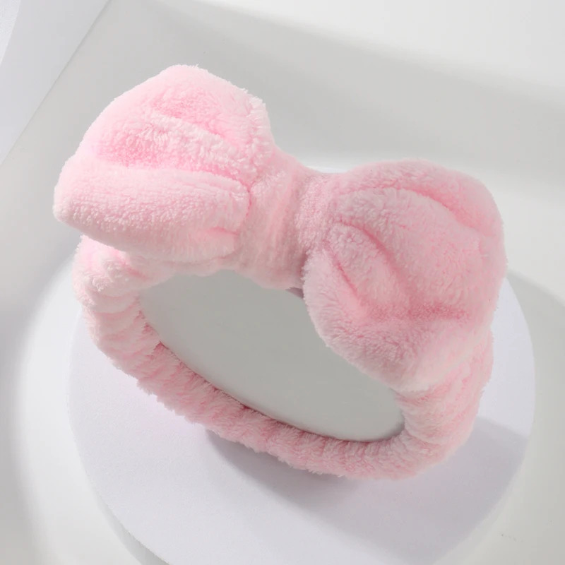 Home Textiles Face Towel - القوس عقال معصمه مجموعة منشفة مرنة