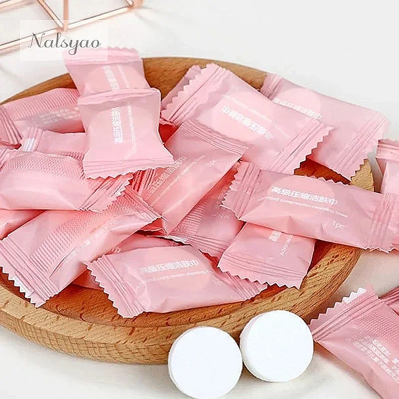 50 قطعة مناشف مضغوطة للسفر، من - مراجعة Home Textiles Face Towel وسعره