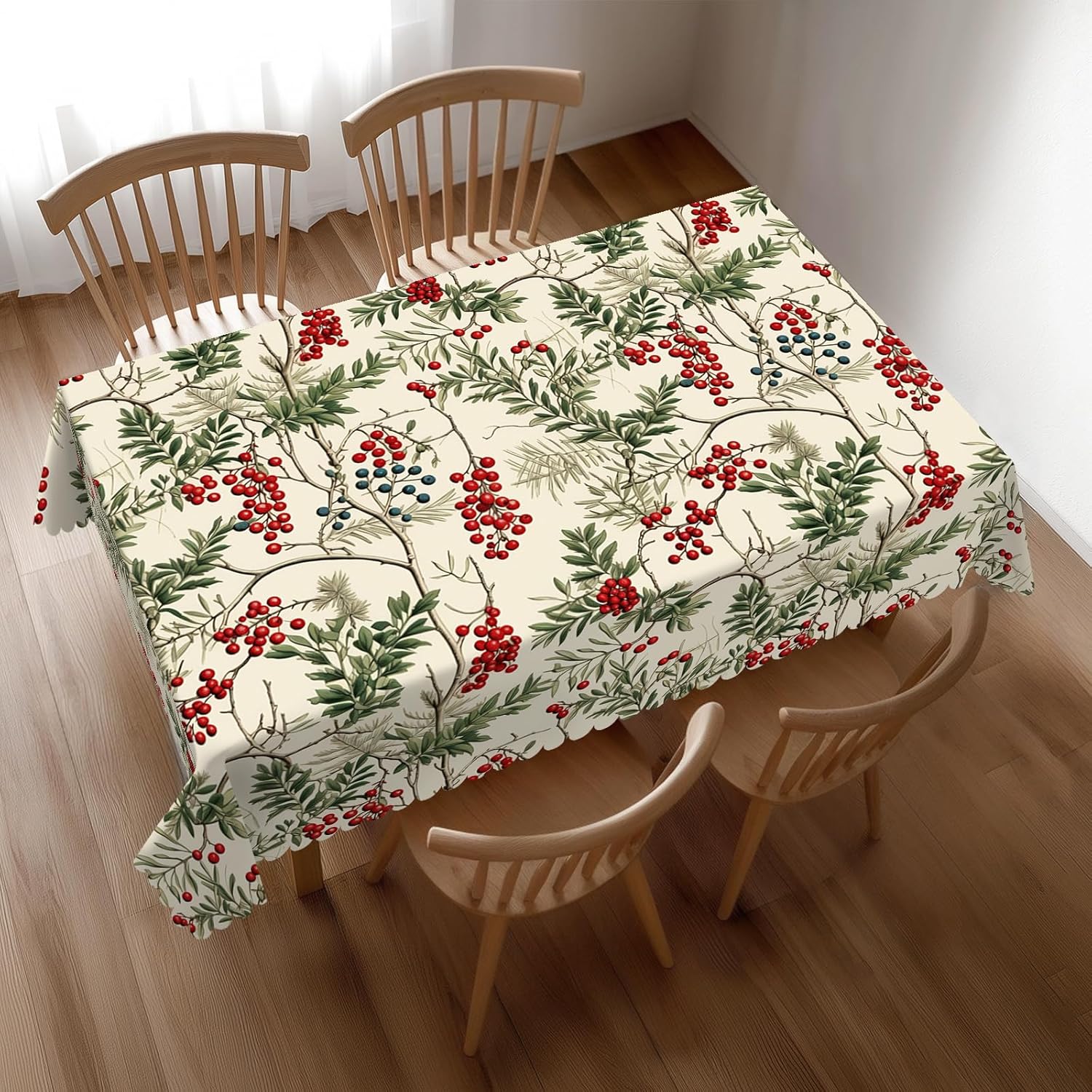 مفرش طاولة بتصميم توت الهولي ب - مراجعة Home Textiles Premium وسعره