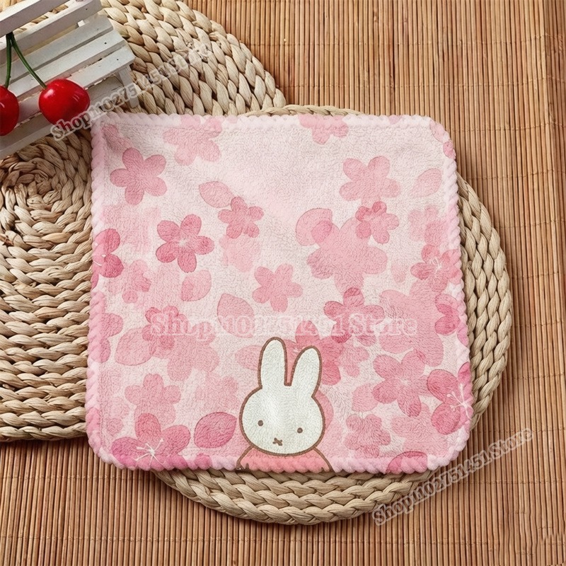 منشفة مربعة لطيفة مطبوعة بشخصي - مراجعة Home Textiles Face Towel وسعره