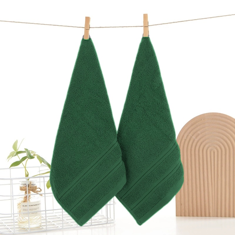 منشفة يد مربعة 100% قطن، منشفة - مراجعة Home Textiles Face Towel وسعره