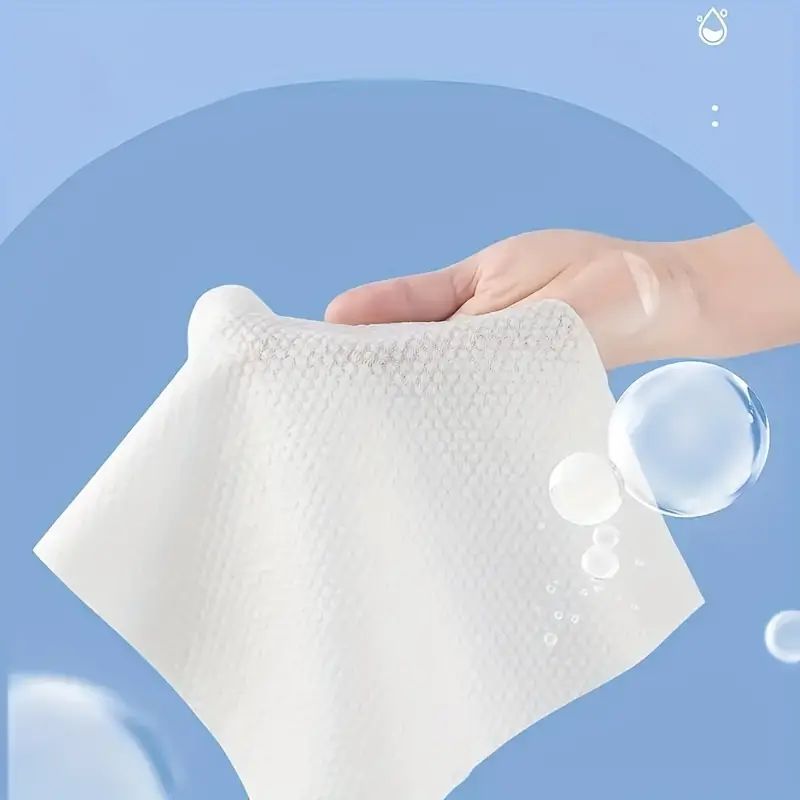 100/300 قطعة مناديل وجه قطنية  - مراجعة Home Textiles Face Towel وسعره